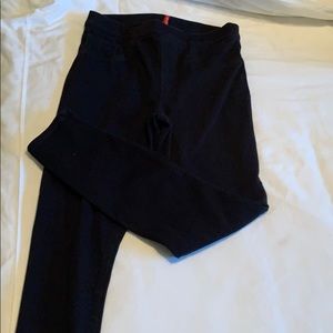 Spanx Black Jean Leggings Size Medium